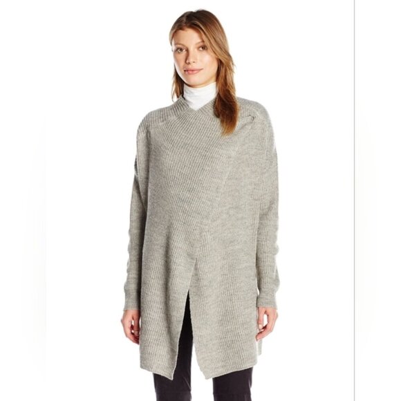 Urban Outfitters Noisy May Shake Drapey Wool Oversized Cardigan S Lagenlook Boho - Picture 1 of 10